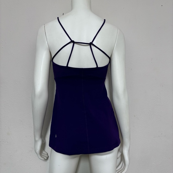 Lululemon Purple Patience Cross Back Athletic Tank Top Women's Size S - Picture 4 of 5